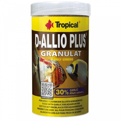 TROPICAL D-ALLIO PLUS GRANULAT 100ML/60G