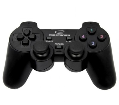 Gamepad Esperanza EG102 PC, PS3 czarny