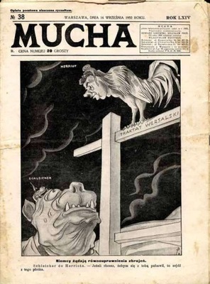 tyg. Mucha 1932/38 Kurt von Schleicher, E. Herriot