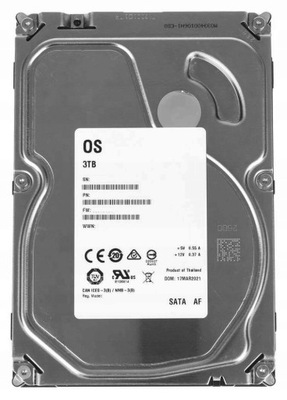 DYSK HDD 3TB 3.5'' SATA3 dysk niebrandowany OOS1 2J1100-899