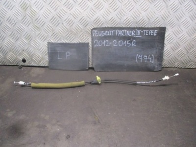 Трос замка левый перед peugeot partner iii tepee 12-15r фото №1