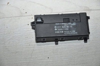 Модуль keylessgo mercedes cls w219 фото №1