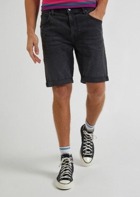 Lee 5 Pocket Short - Gunmetal