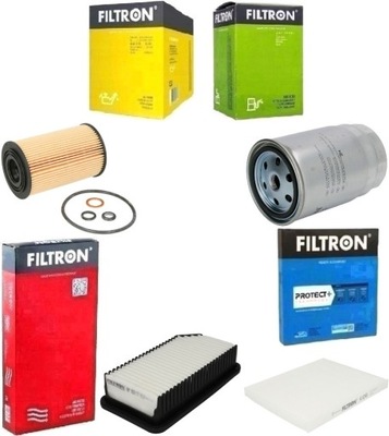 Filtron набір фільтрів hyundai ix20 1.4/1.6crdi фото №1