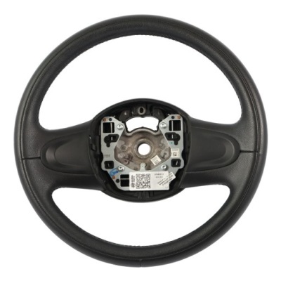 MINI COOPER ONE R55 R56 R57 R58 R59 R60 R61 VOLANT NOIRE CUIR 