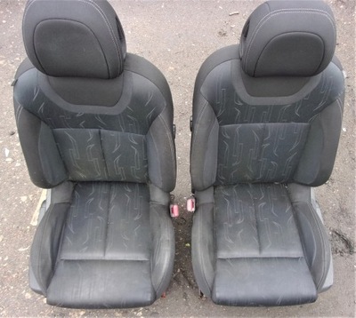 Citroen c4 ii b7 сидіння перед заднє сидіння комплект фото №1