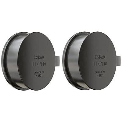 Захист фара osram cap ledcap03 2 szt чорний фото №1