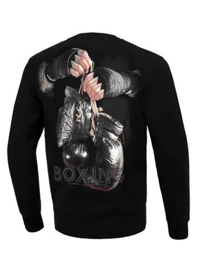 PIT BULL BLUZA CREWNECK BOXING FD BLACK M