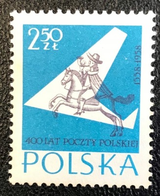 Fi 900 ** 1958 - 400-lecie Poczty Polskiej