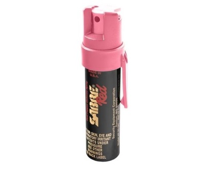 Gaz pieprzowy Sabre Red Stream Pink 22 ml - strumień