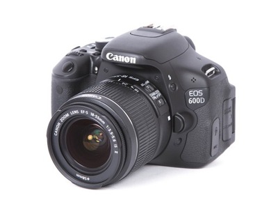 Canon EOS 600D+18-55 3,5-5,6 IS II - idealny!