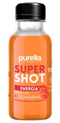 PURELLA SUPERSHOT ENERGY Shot szot energetyczny z guaraną bez cukru 100ml