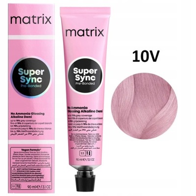 MATRIX FARBA COLOR SUPER SYNC BEZ AMONIAKU TONER KOLOR 10V
