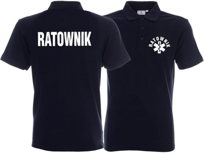 Koszulka Polo RATOWNIK Ratownictwo Medyczne PRM
