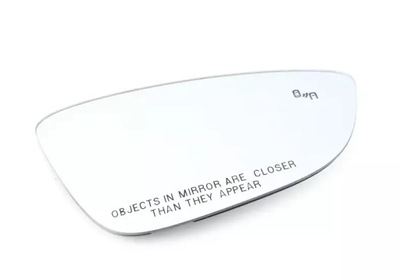 Vw jetta mk6 16 передня частина правий door mirror glass 5c6857522ac фото №1