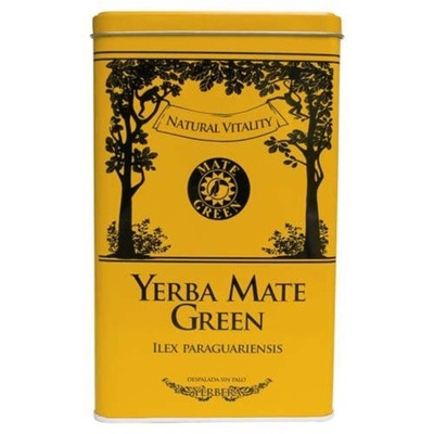 Yerbera Puszka Mate Green Yerba z dozownikiem