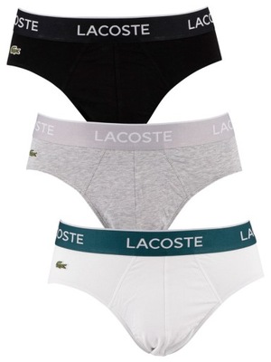 LACOSTE ORYGINALNE SLIPY 3-PACK L