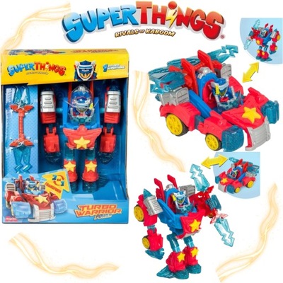 SUPERTHINGS TURBO WARRIOR POWER POJAZD ROBOT