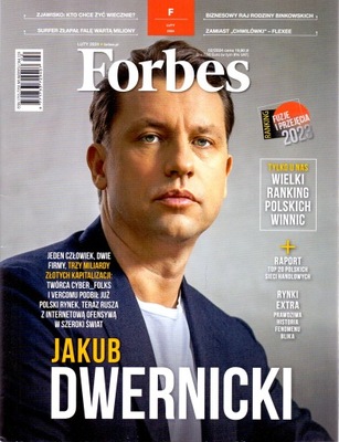 Forbes nr 2/2024 + Diamenty Forbesa 2024. Jakub Dwernicki.