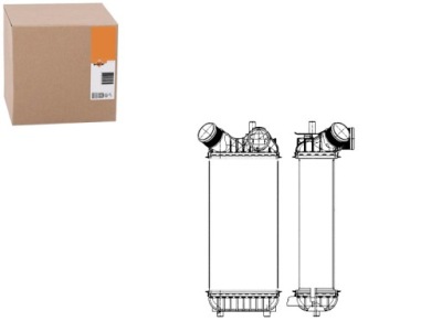 Nrf интеркулер ford c-max 2 1.6 tdci dxa/cb7. d фото №1