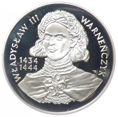 200000zł-Władysław III Warneńczyk-popiersie - 1992