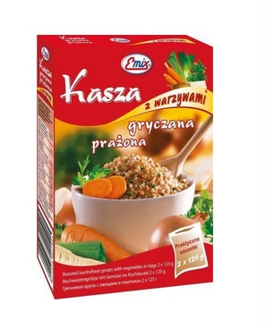 Emix Kasza gryczana z warzywami 2x125g