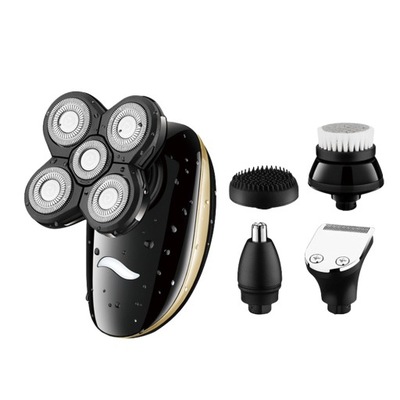 1 Set 5 In 1 Rotary Electric Shaver Multifunction