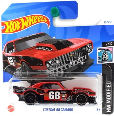 HOT WHEELS CUSTOM 68 CAMARO HTB69