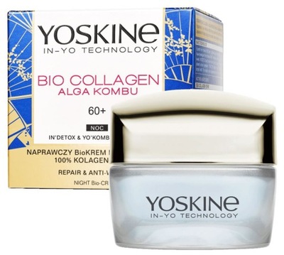Yoskine Bio Collagen krem 60+ na noc 50ml