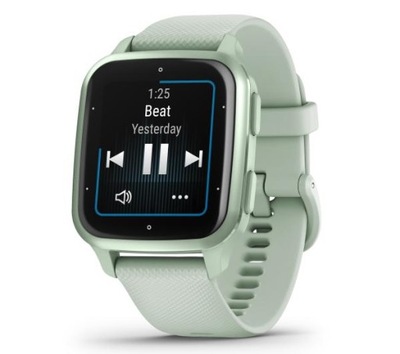 Smartwatch Garmin Venu Sq 2 GPS AMOLED Pay zielony