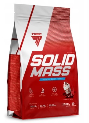 TREC SOLID MASS 1000G STRAWBERRY