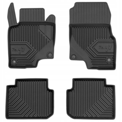 SMART FORFOUR 1 2004-2007 ALFOMBRILLAS GOMA KORYTKA 77  