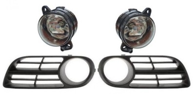 Протитуманна фара протитуманні фари рамки skoda fabia i 2005 -2007 комплект jsq фото №1