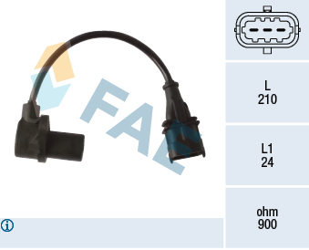 SENSORS POSITION SHAFT CRANKSHAFT 79481 FAE - milautoparts-fr.ukrlive.com