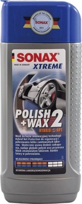 SONAX POLISH&WAX 2 WOSK MATOWY LAKIER 250ML