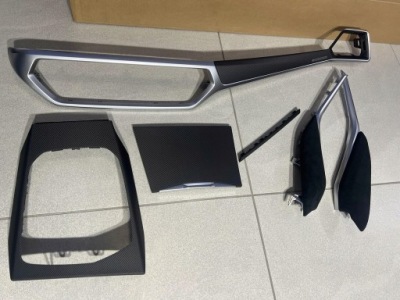 Bmw 3 g20 / g21 / m3 g80 - накладки внутреннее карбон mperformance декоры фото №1