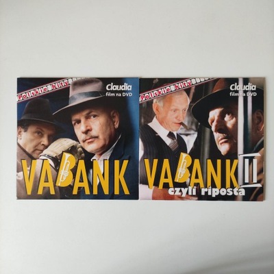 VABANK 1 + 2 CIĘTA RIPOSTA - 2x VCD -