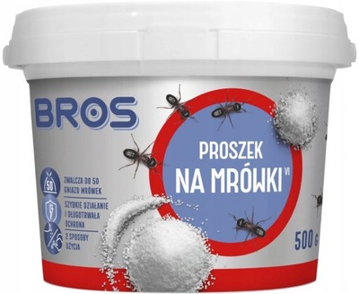 BROS Proszek na MROWKIi 500g Zwalcza do 50 Gniazd