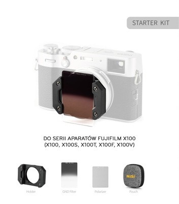 Zestaw NiSi STARTER kit Prosories Fujifilm X100