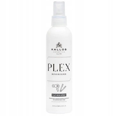 KALLOS PLEX BOND FLAT IRON SPRAY DO STYLIZACJI PROSTOWANIA WŁOSÓW 200ML