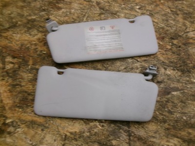 Renault laguna iii защита солнцезащитные козырьки комплект фото №1