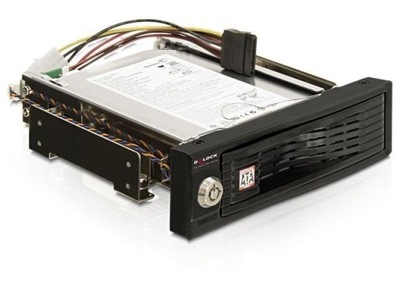 Delock Kieszeń wewnętrzna 5,25'' SATA HDD/SSD 3,5'