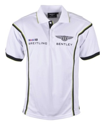 BENTLEY Motorsport Koszulka polo Biała XS