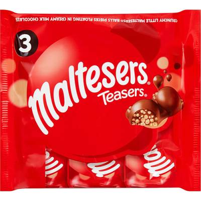 Maltesers Teasers 3szt 105g Termin przydatności 26.05.24