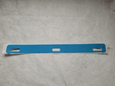 Mini f54 f55 - наклейка накладки поріг лівого фото №1