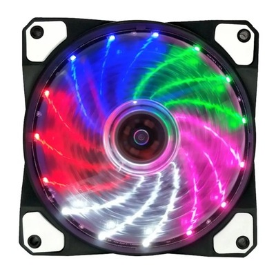 CUERPO PC RGB VENTILADORES CUERPO BLOQUE VENTILADOR 15 LUZ S~8923  