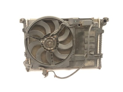 Mini cooper r52 1.6 16v радиатор воды вентилятор фото №1