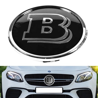 EMBLEMA LOGOTIPO BRABUS AL REJILLA DE RADIADOR 2016-2021 MERCEDES-BENZ W213 CLASE E  