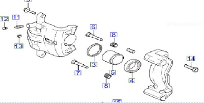 Диск якорная задняя правая фото №1