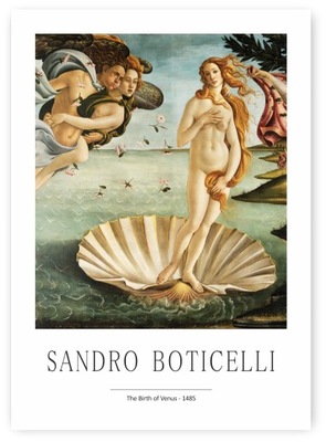 SANDRO BOTICELLI PLAKAT B2 50x70 #295